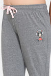 Rosaline Girls Disney Knit Cotton Capri - Anthra Melange — thumbnail 5